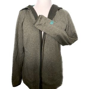 North face hooded cardigan